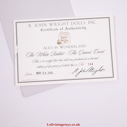 R. John Wright The White Rabbit Queen's Court, Ltd Ed Of 250