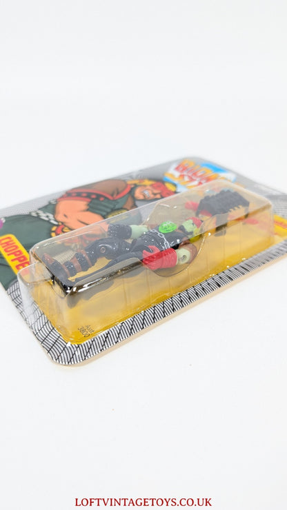 Vintage LJN Bionic Six Chopper 1986 Action Figure 3.75" MOC CARDED, 1980S - HTF