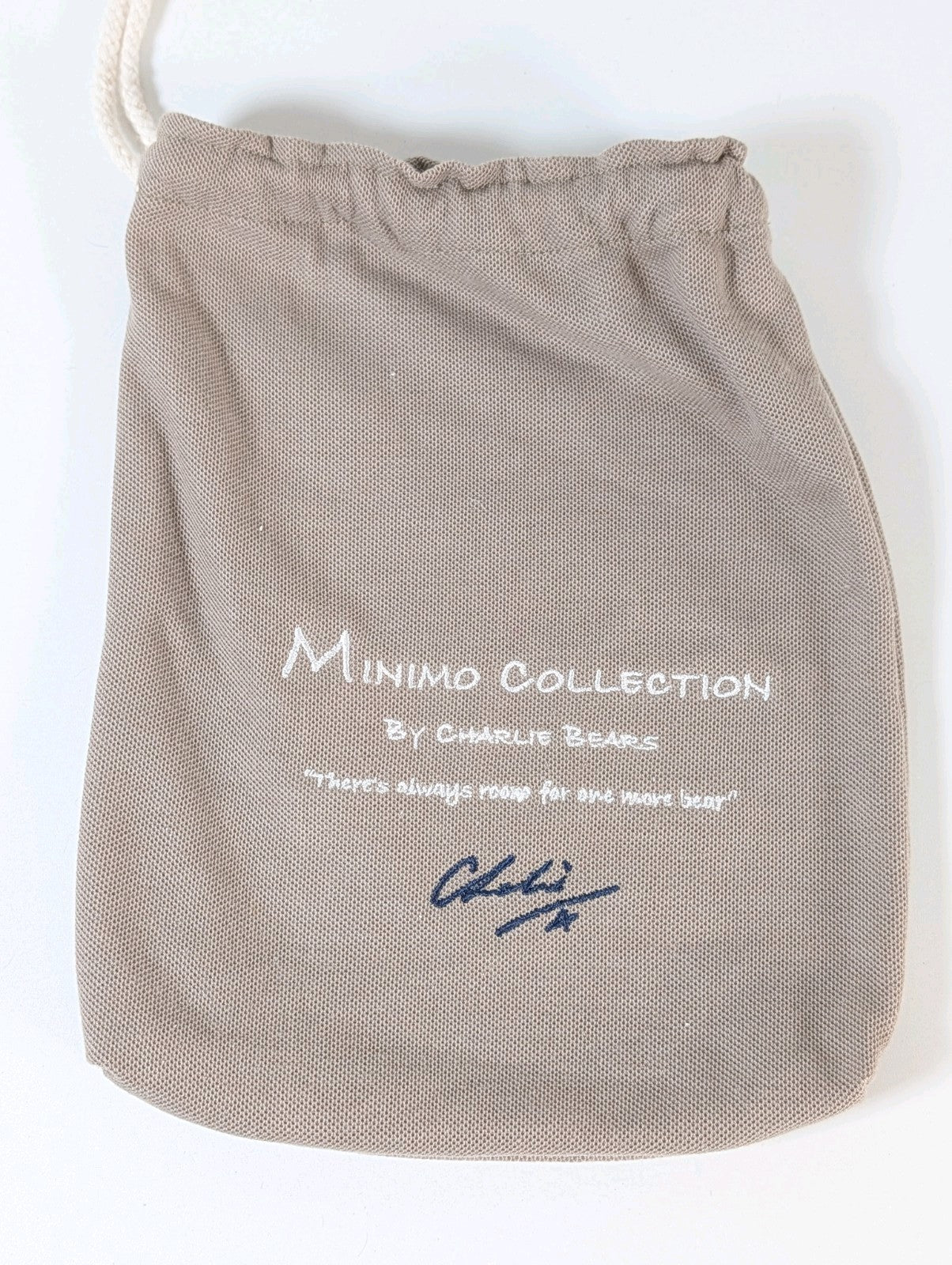 Charlie Bears Biggles Cat Minimo Collection with Tags & Bag