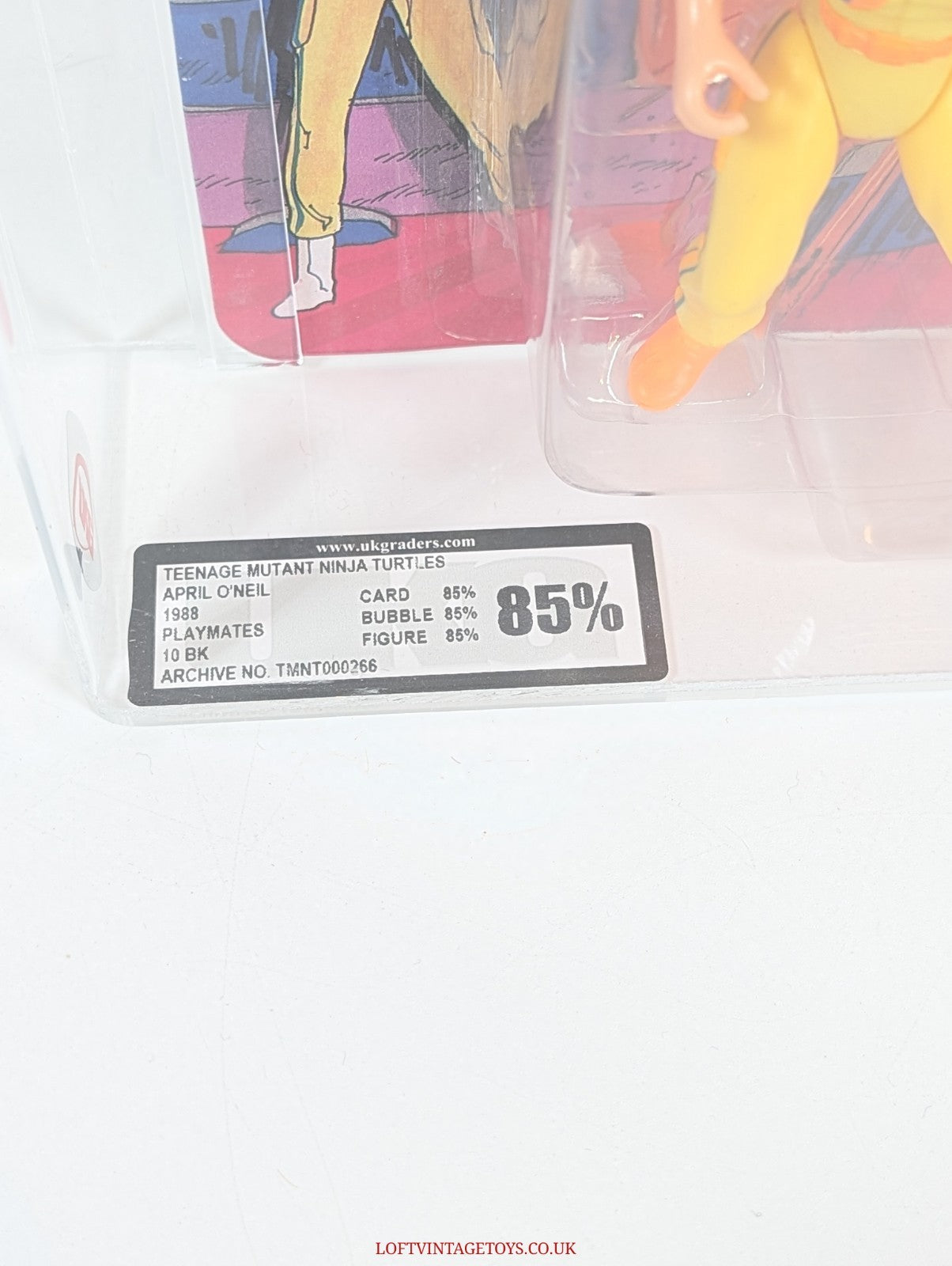 Teenage Mutant Ninja Turtles 1988 April O'Neil 10 Bk Unpunched - UKG 85%