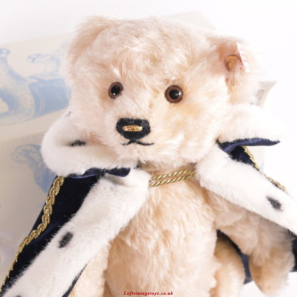Steiff Diamond Coronation Teddy Bear - 664250 with Box