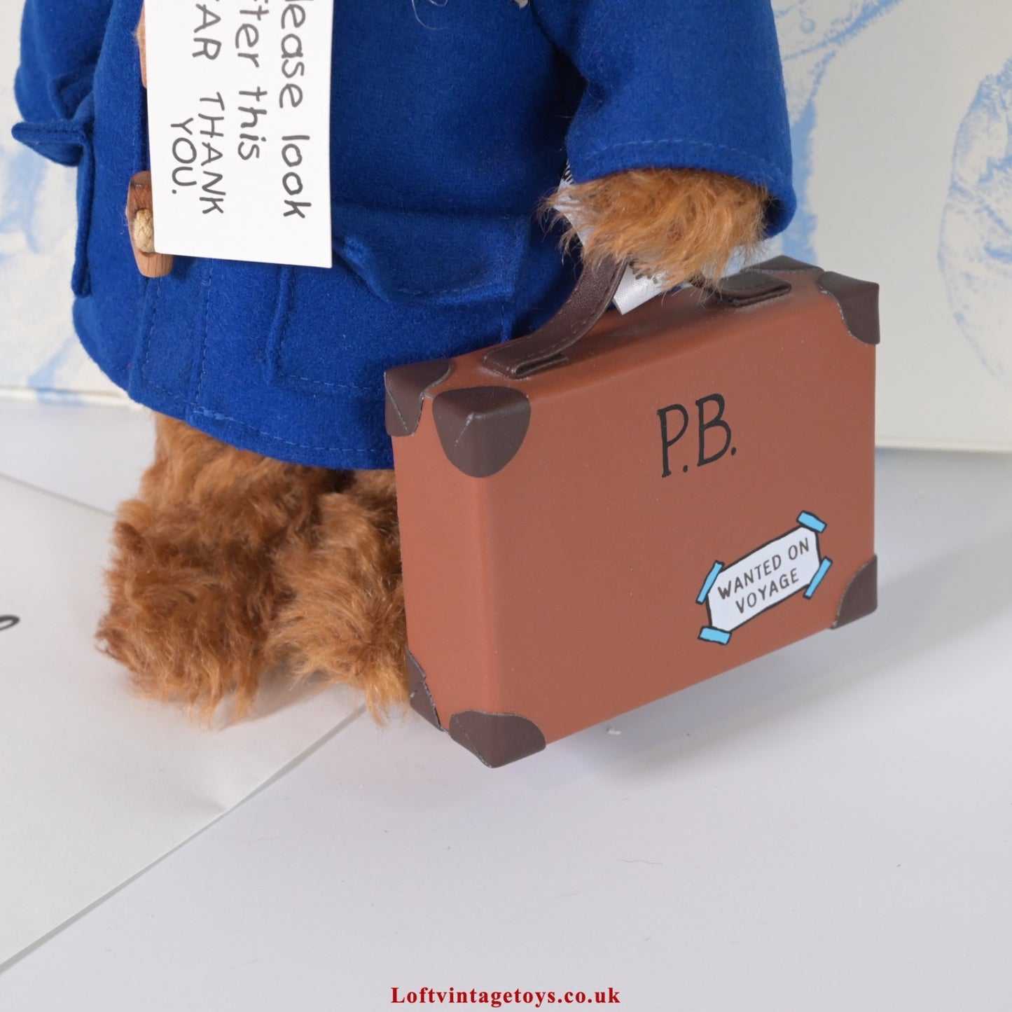 Steiff Paddington Bear - 664632, Ltd Ed, UK and Ireland Exclusive
