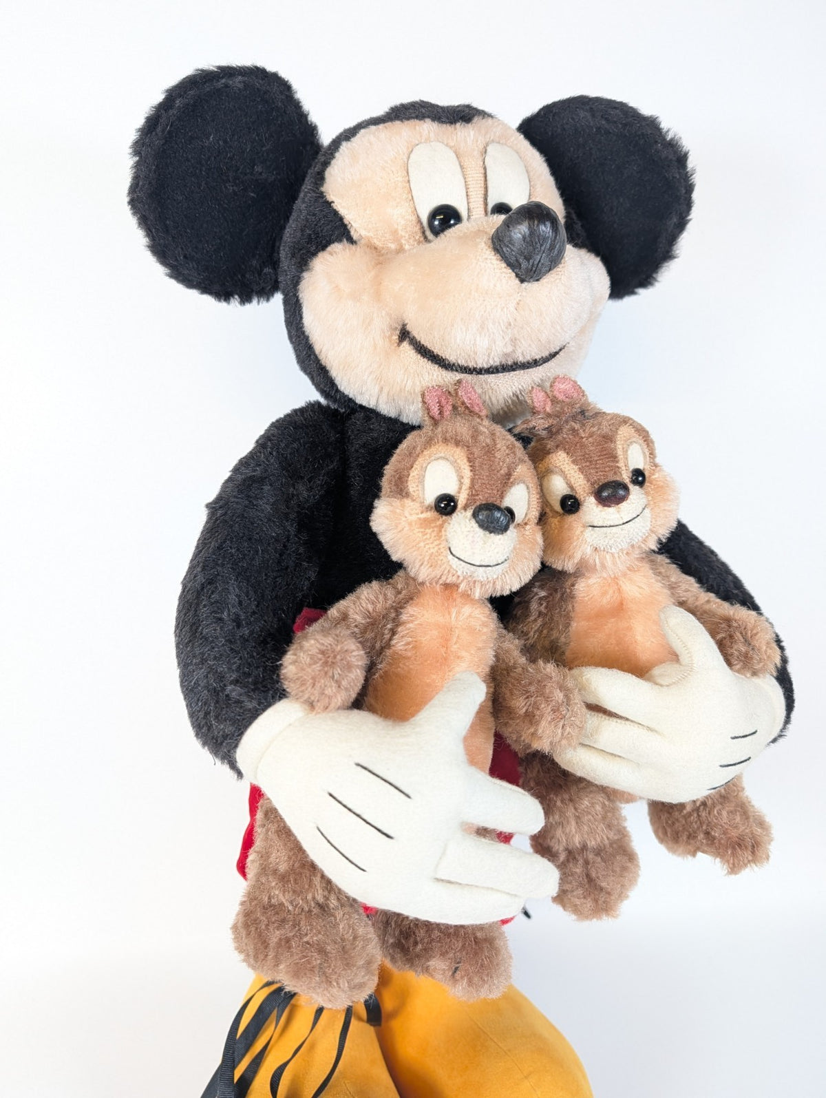Rosalie Frischmann Mickey Mouse And Two Chipmunks-  25inches OOAK