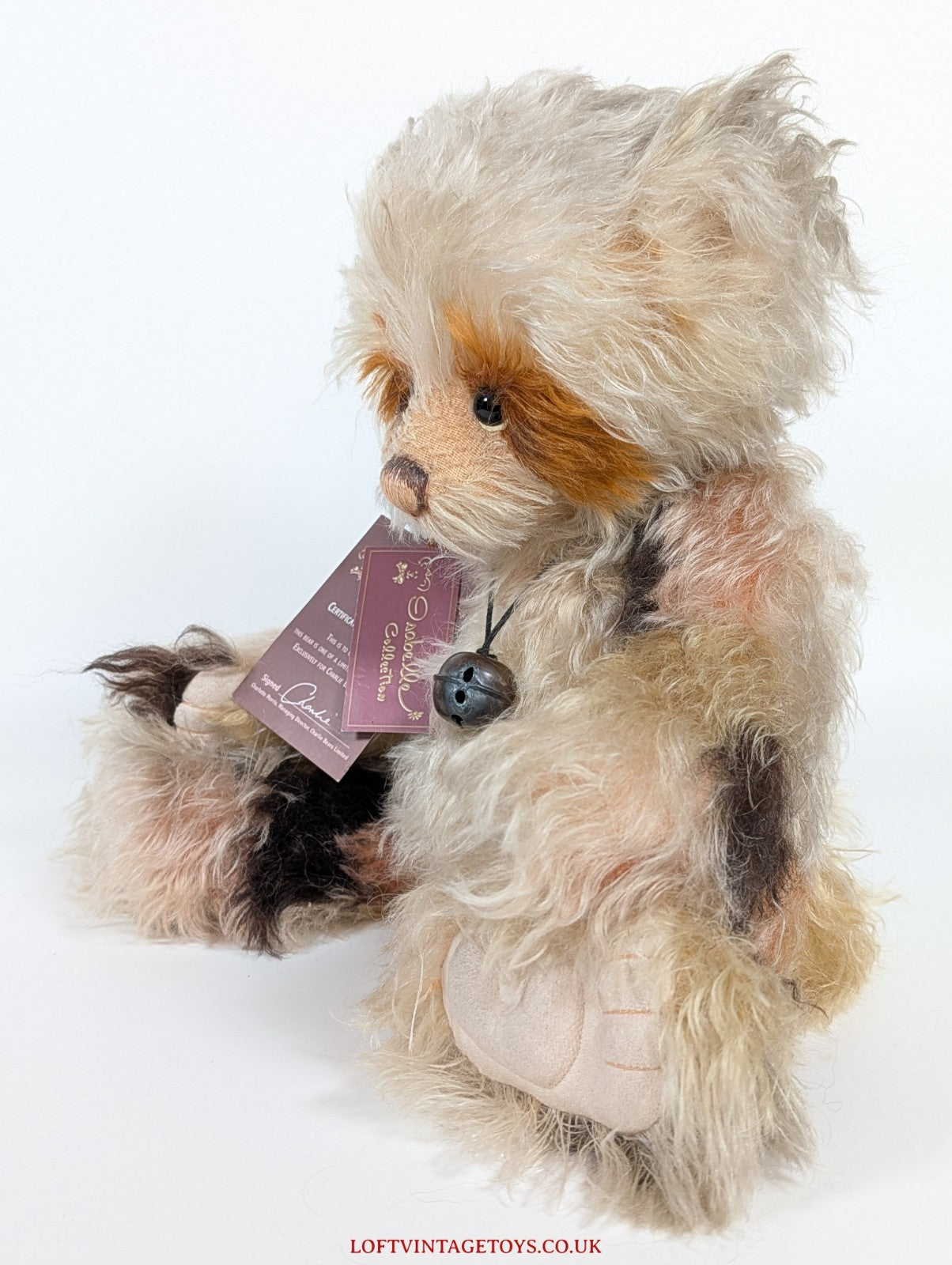 Original Charlie Bears / Bear Studio Poem Panda Bear -  SJ 3910B, Ltd Ed of 200