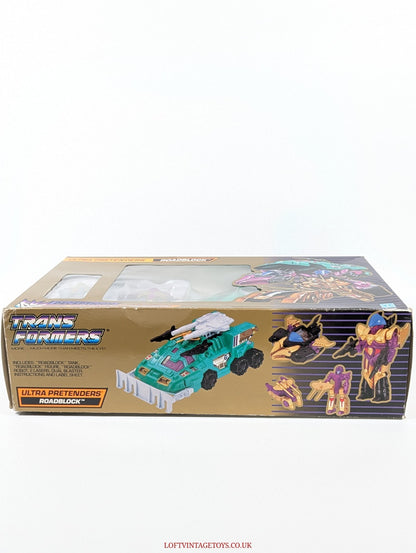 Hasbro 1988 Transformers Ultra Pretenders Roadblock- Sealed inside