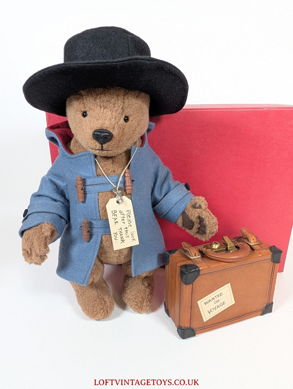 R John Wright Paddington Bear, Limited Edition Teddy