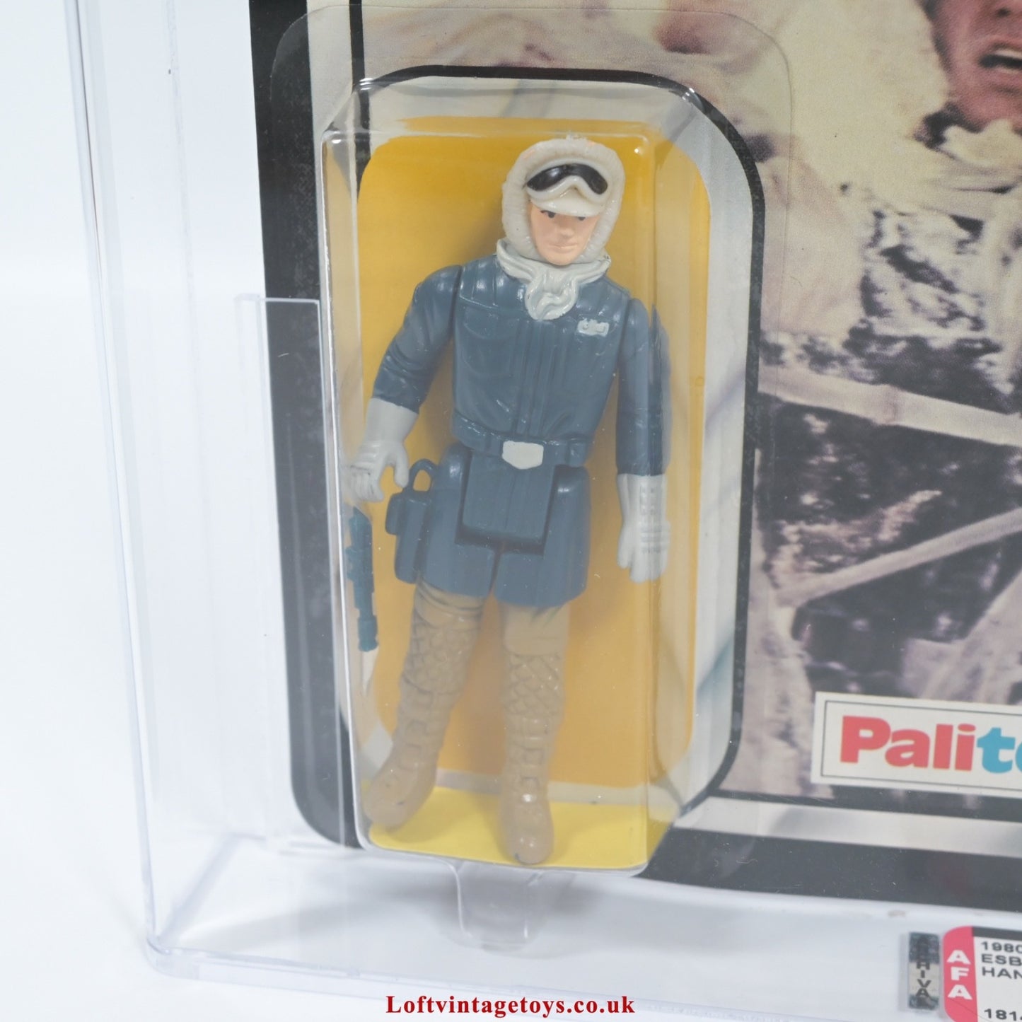 Palitoy Star Wars Action Figure Han Solo (Hoth Outfit) 30A Cardback