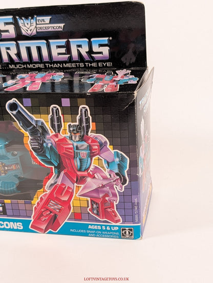 Hasbro vintage G1 Transformers Seacon Decepticon Leader Snaptrap