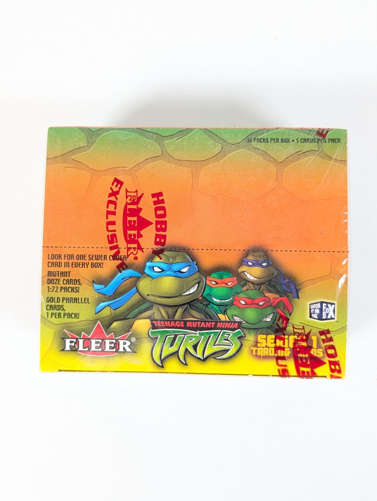 Fleer Teenage Mutant Ninja Turtles Series 1 Trading Cards Booster Box - Sealed