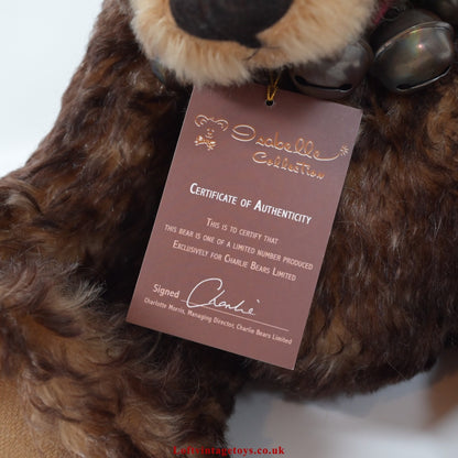 Charlie Bears Fergus Teddy Bear - SJ 3996, Ltd Ed of 50, from 2008 - VERY RARE