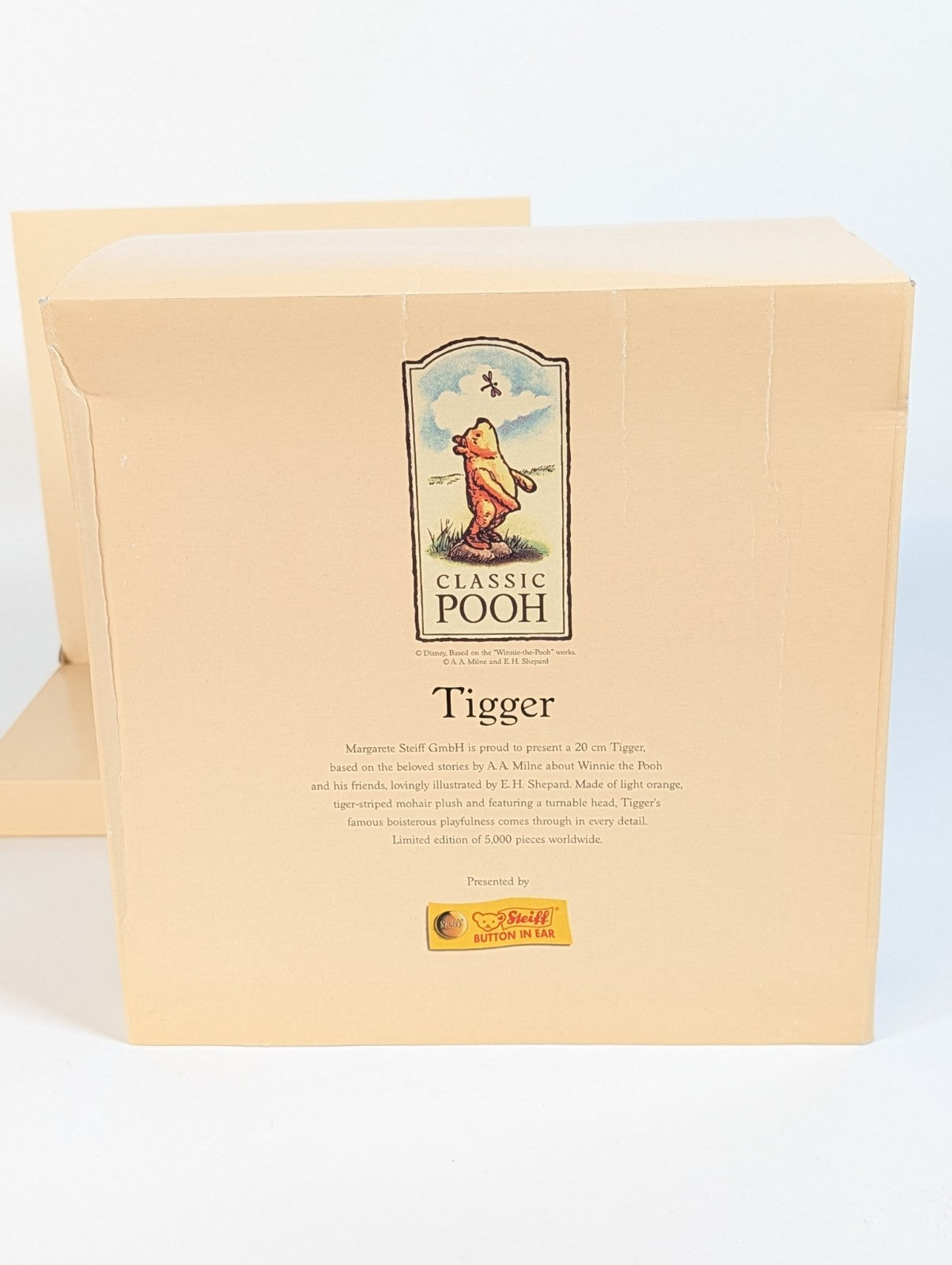 Steiff Winnie The Pooh Classic Tigger, Ltd Ed - 651656