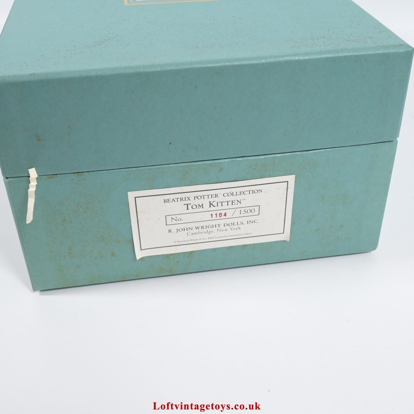 R. John Wright  Beatrix Potter Tom Kitten, Ltd Ed Of 1500