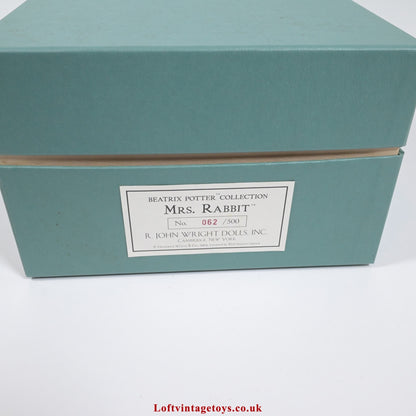 R John Wright  Beatrix Potter Mrs Rabbit, Ltd Ed of 500