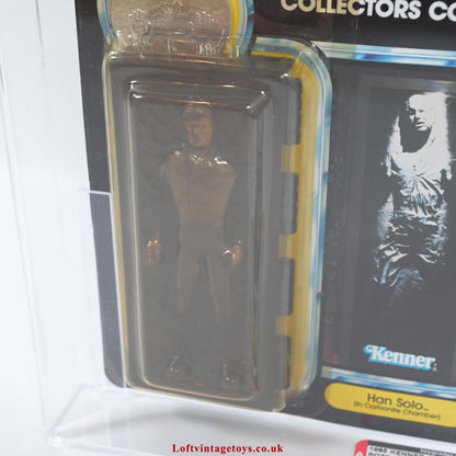 Kenner Vintage Star Wars POTF Han Solo Carbonite AFA 85
