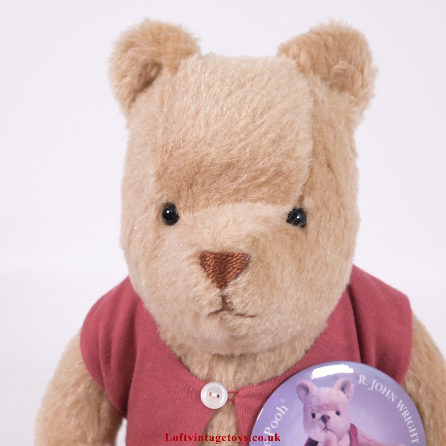 R. John Wright Classic Winnie the Pooh Teddy Bear