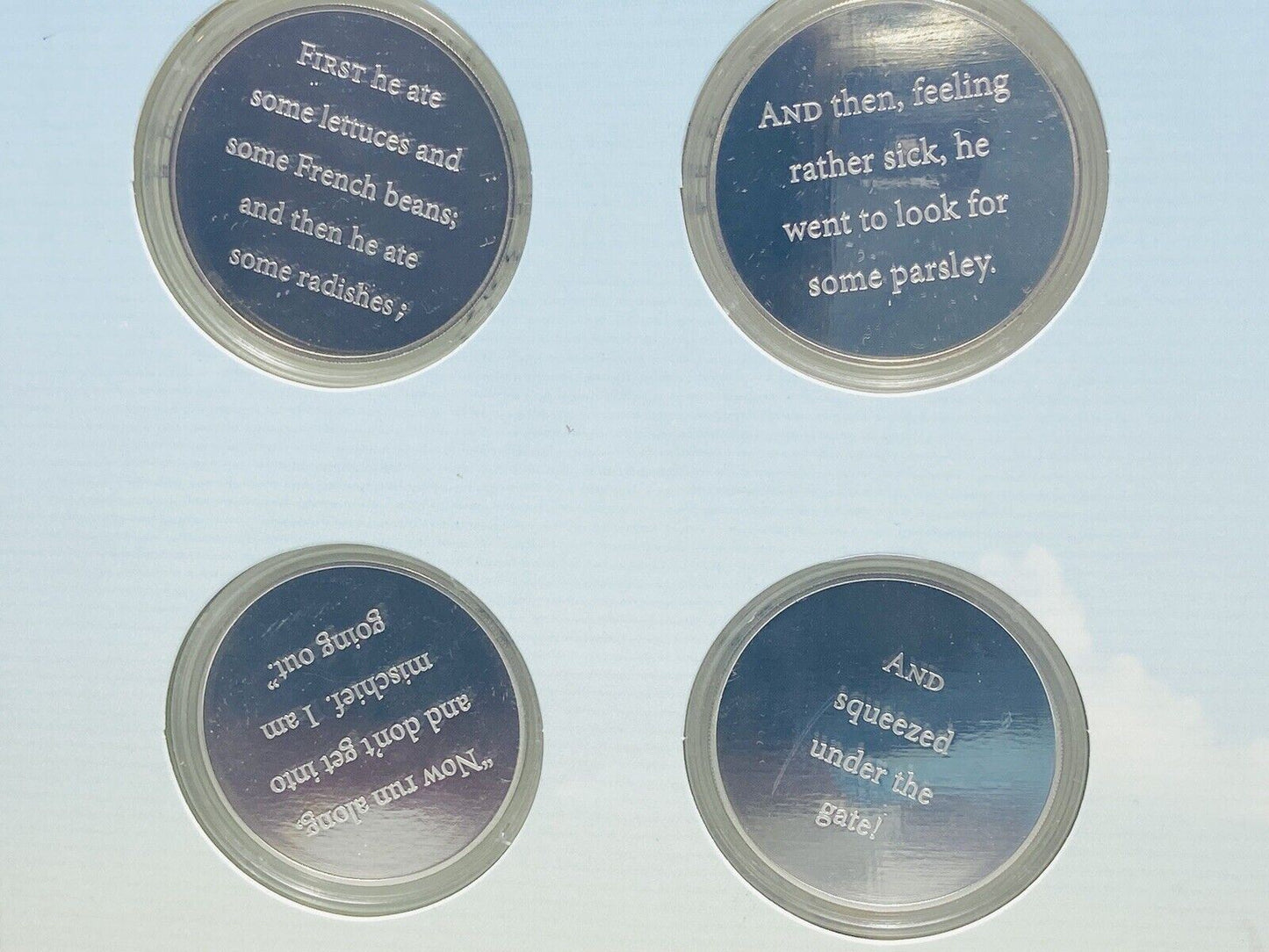 The Tail Of Peter Rabbit Commemorative Medal Collection