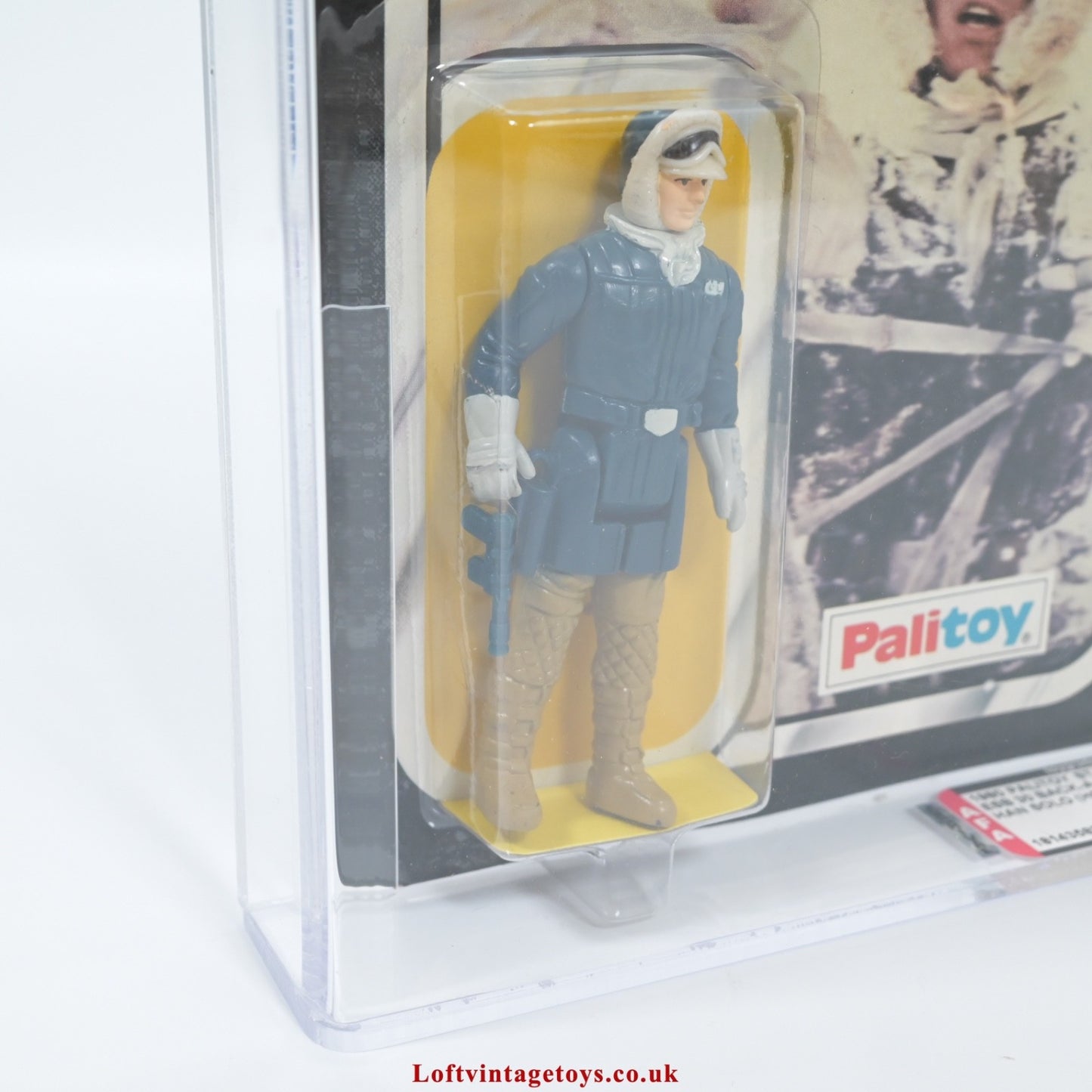 Palitoy Star Wars Action Figure Han Solo (Hoth Outfit) 30A Cardback