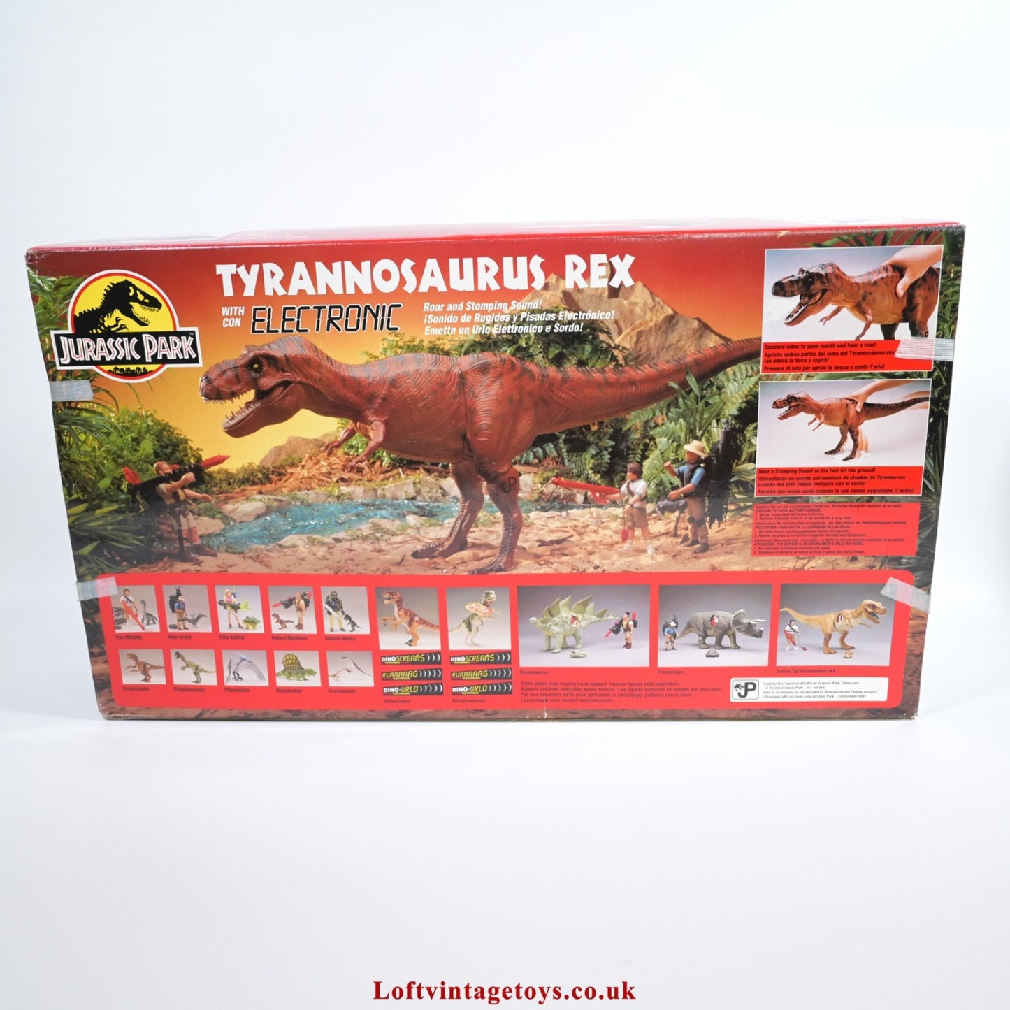 Kenner Jurassic Park Tyrannosaurus Rex Electronic Sound, New & Sealed