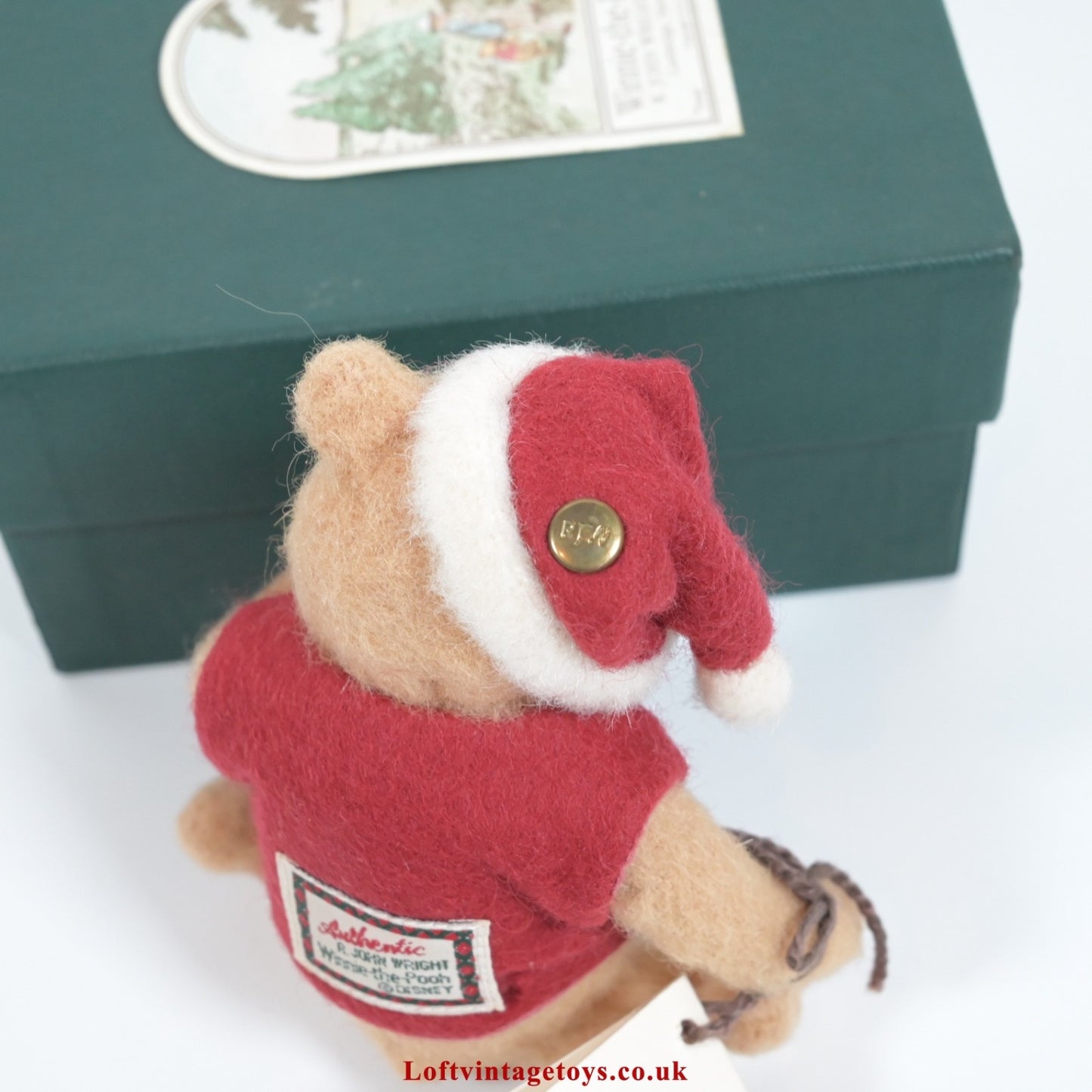 R John Wright Santa Pooh, Ltd Ed Of 25 Only - Very Rare