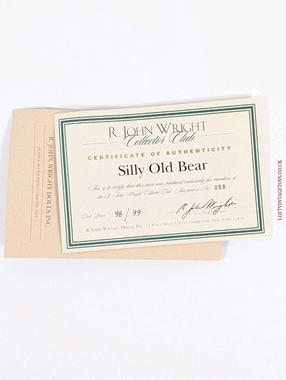 R. John Wright Winnie The Pooh - Silly Old Bear