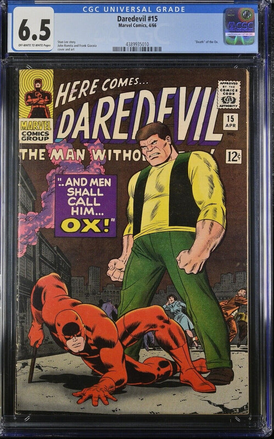 Daredevil 15 4/66 Marvel Comics CGC 6.5