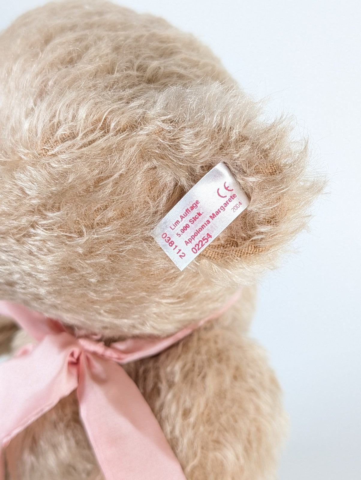 Steiff Appolonia Margarete Ltd Edition Bear - 038112, Ltd Edition
