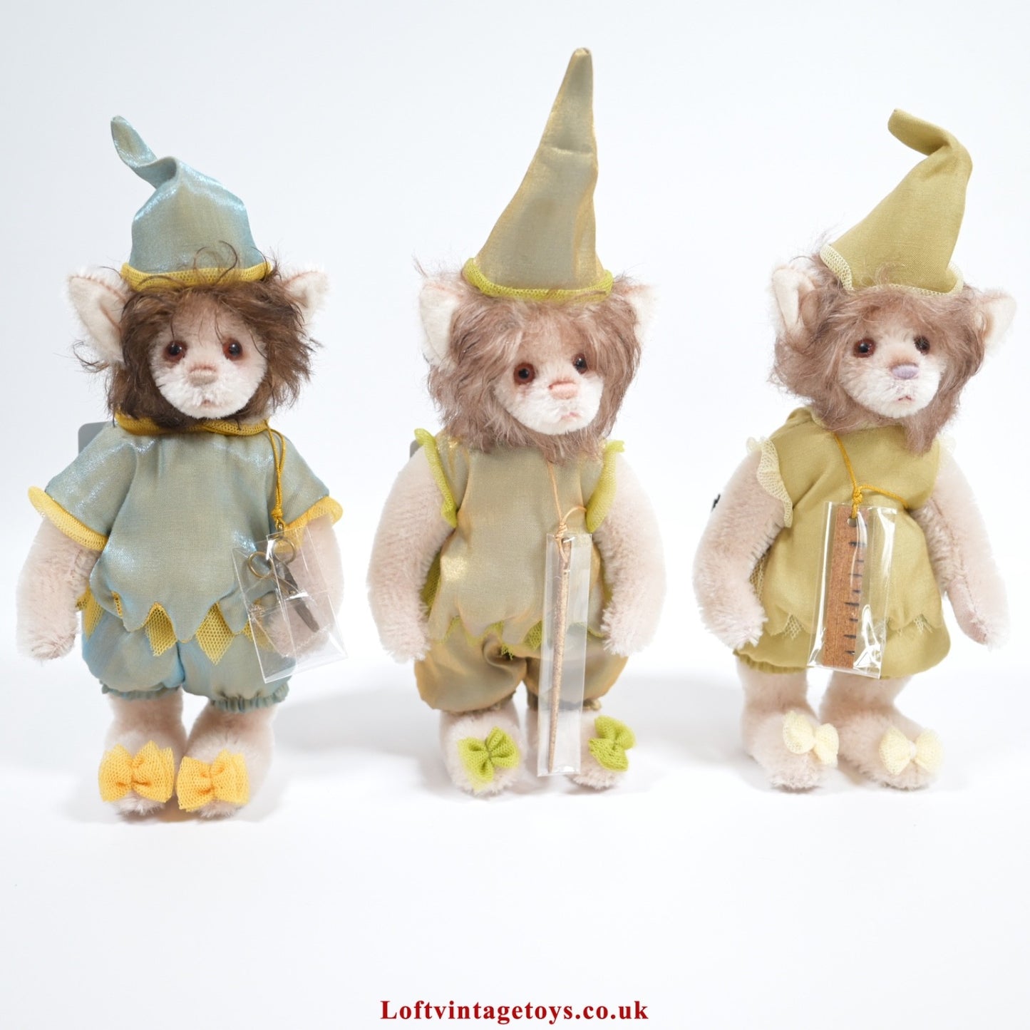 Charlie Bears Isabelle Collection Elves and the Shoemaker, Ltd Ed of 175