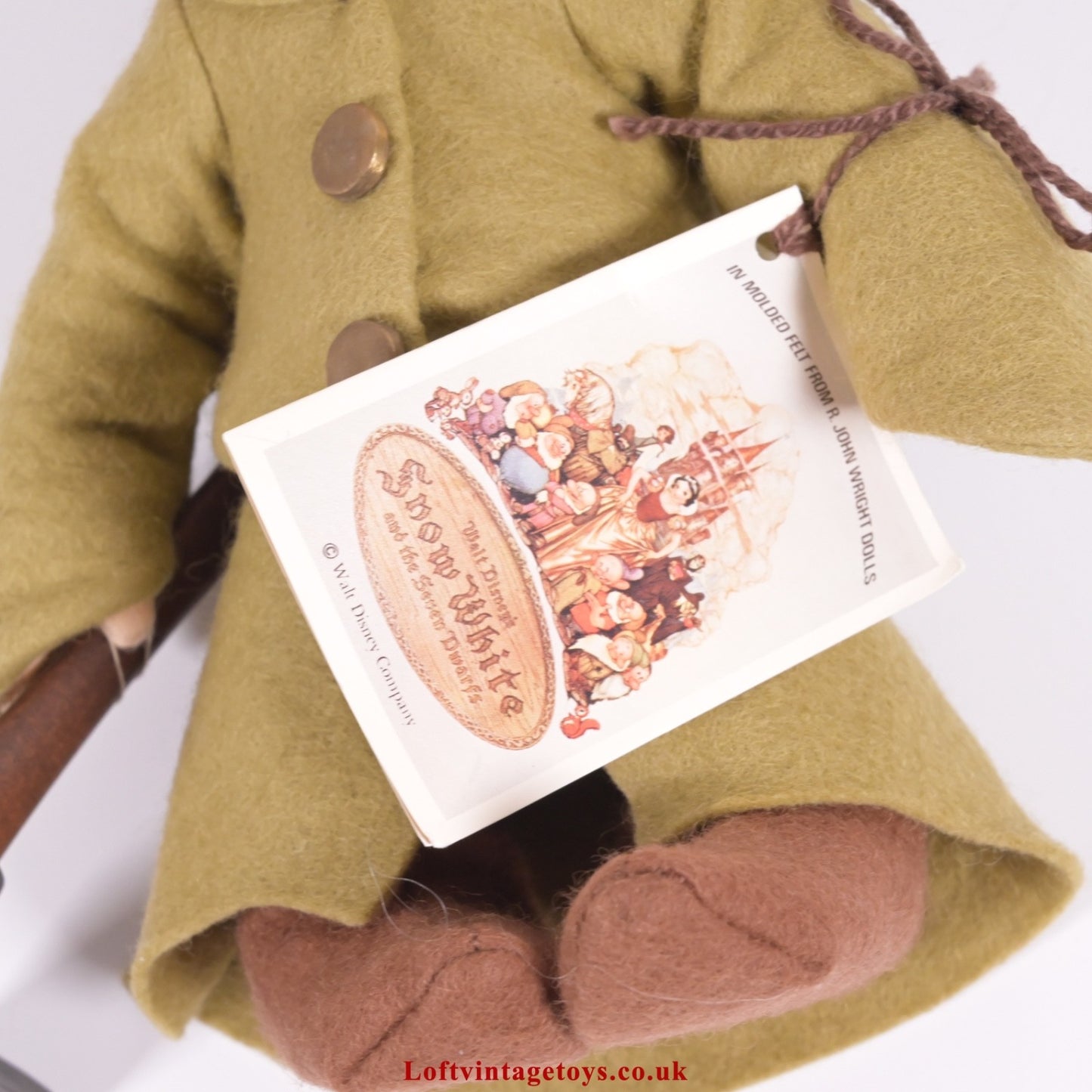 R. John Wright Snow White Frightened Dopey, Ltd Edition of 250 - RARE