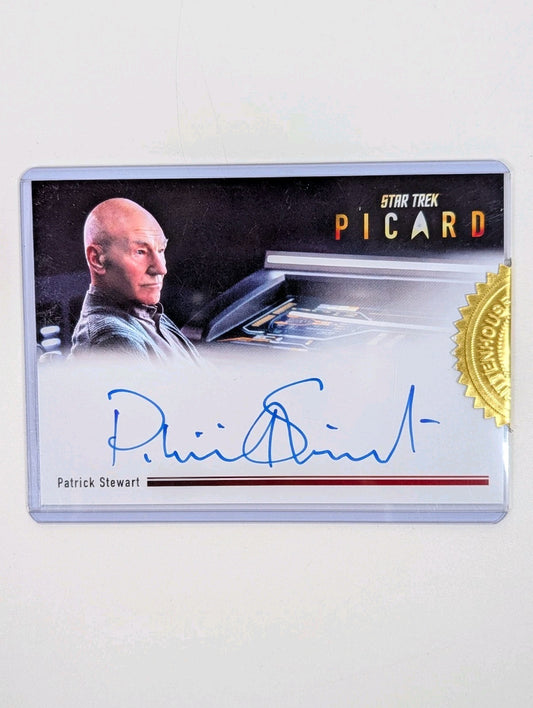 Rittenhouse Star Trek Picard Season 1 Patrick Stewart Autograph Card #A1