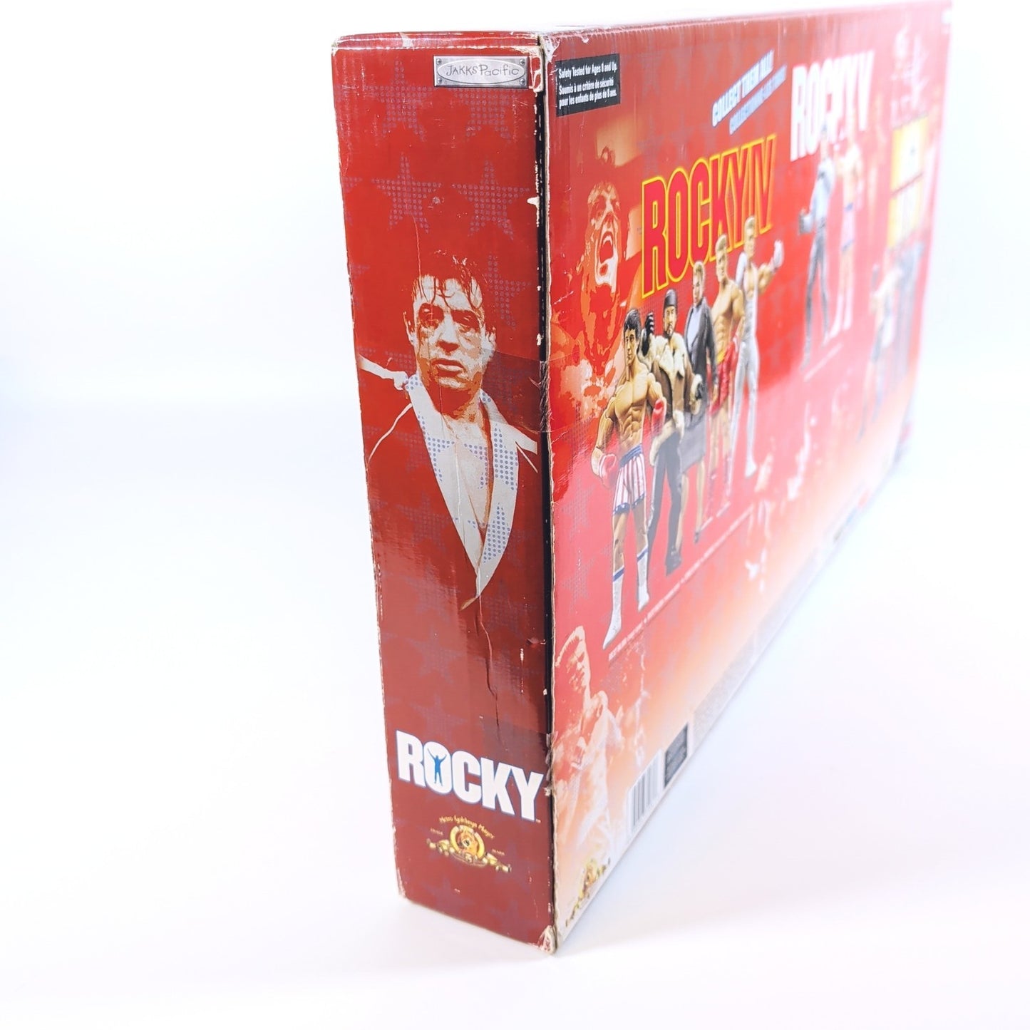 JAKKS ROCKY 30TH ANNIVERSARY SET - Celebrating 30 Years Of Rocky Balboa - SEALED
