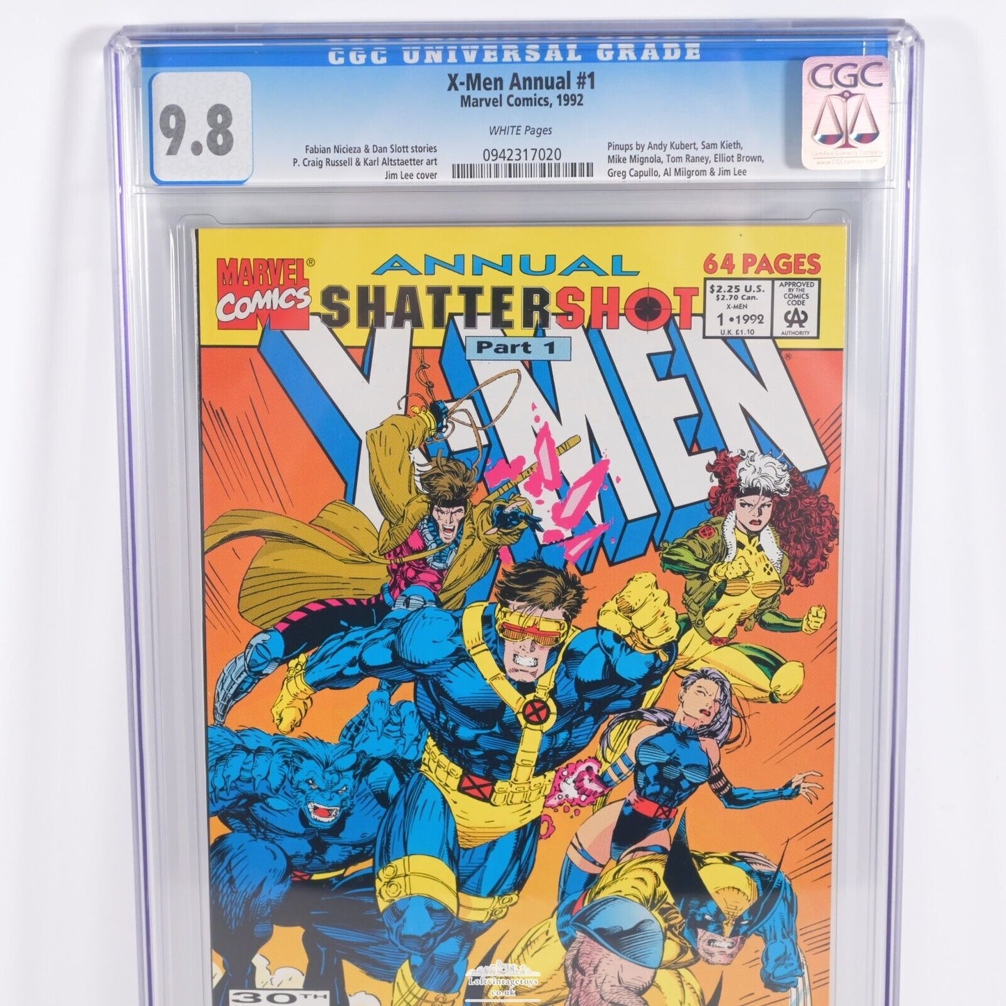 X-Men Annual #1 CGC 9.8  - Marvel 1992