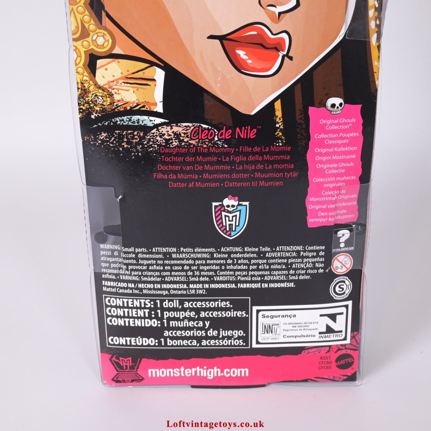 Monster High Cleo de Nile Original Ghouls Doll CFC65, from 2014