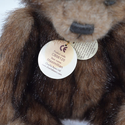 Charlie Bears Maximillian - CB06120 "First Twelve Bears of 2006" RARE