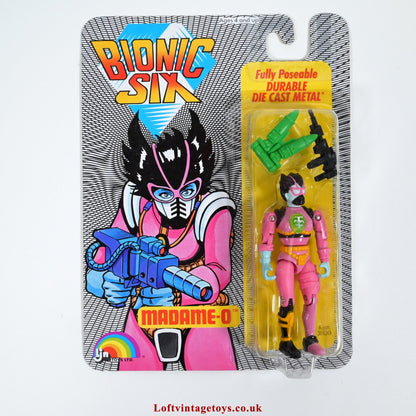 Vintage LJN Toys Bionic Six Madame O Action Figure - New & Sealed