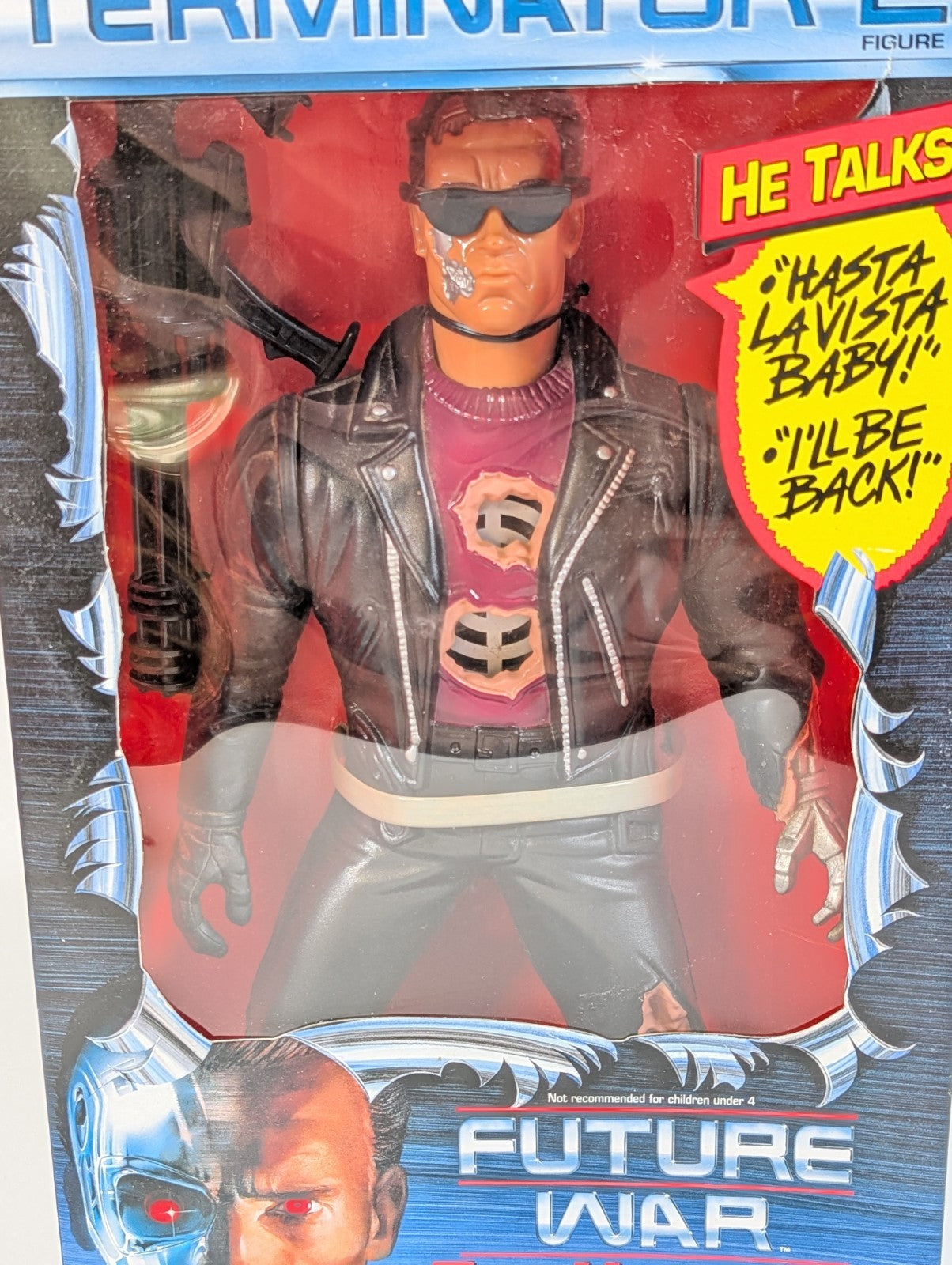 Vintage Kenner Terminator 2 Future War - 14" Action Figure Boxed