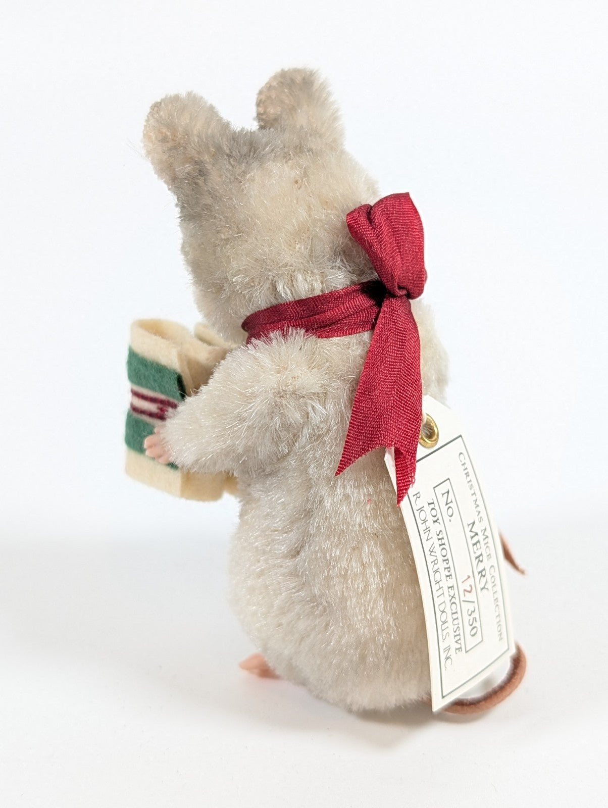 R. John Wright Christmas Mouse "Merry" - Ltd Ed of 350