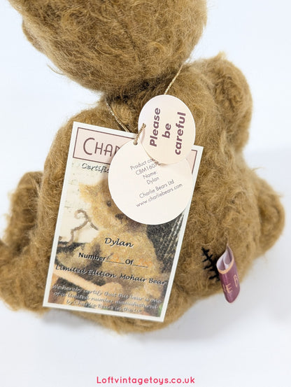 Charlie Bears Dylan - CBM 16070,  Ltd Ed of 200 from 2006 - RARE
