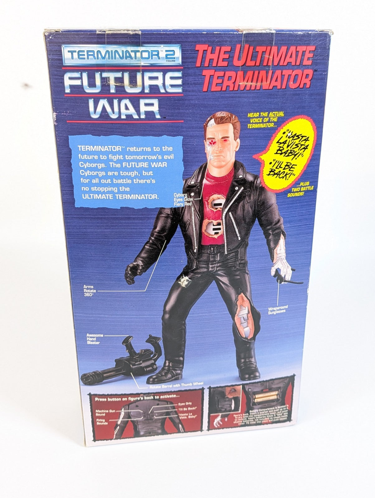 Vintage Kenner Terminator 2 Future War - 14" Action Figure Boxed