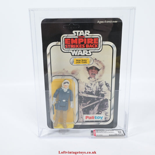 Palitoy Star Wars Action Figure Han Solo (Hoth Outfit) 30A Cardback