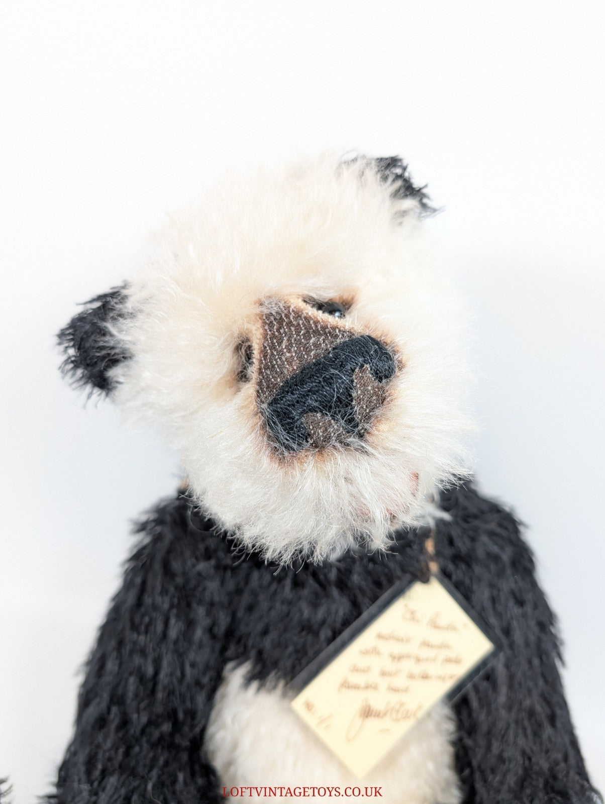 Teddystyle Bear "Chi Panda"  By Janet Clarke - One of a Kind 1/1