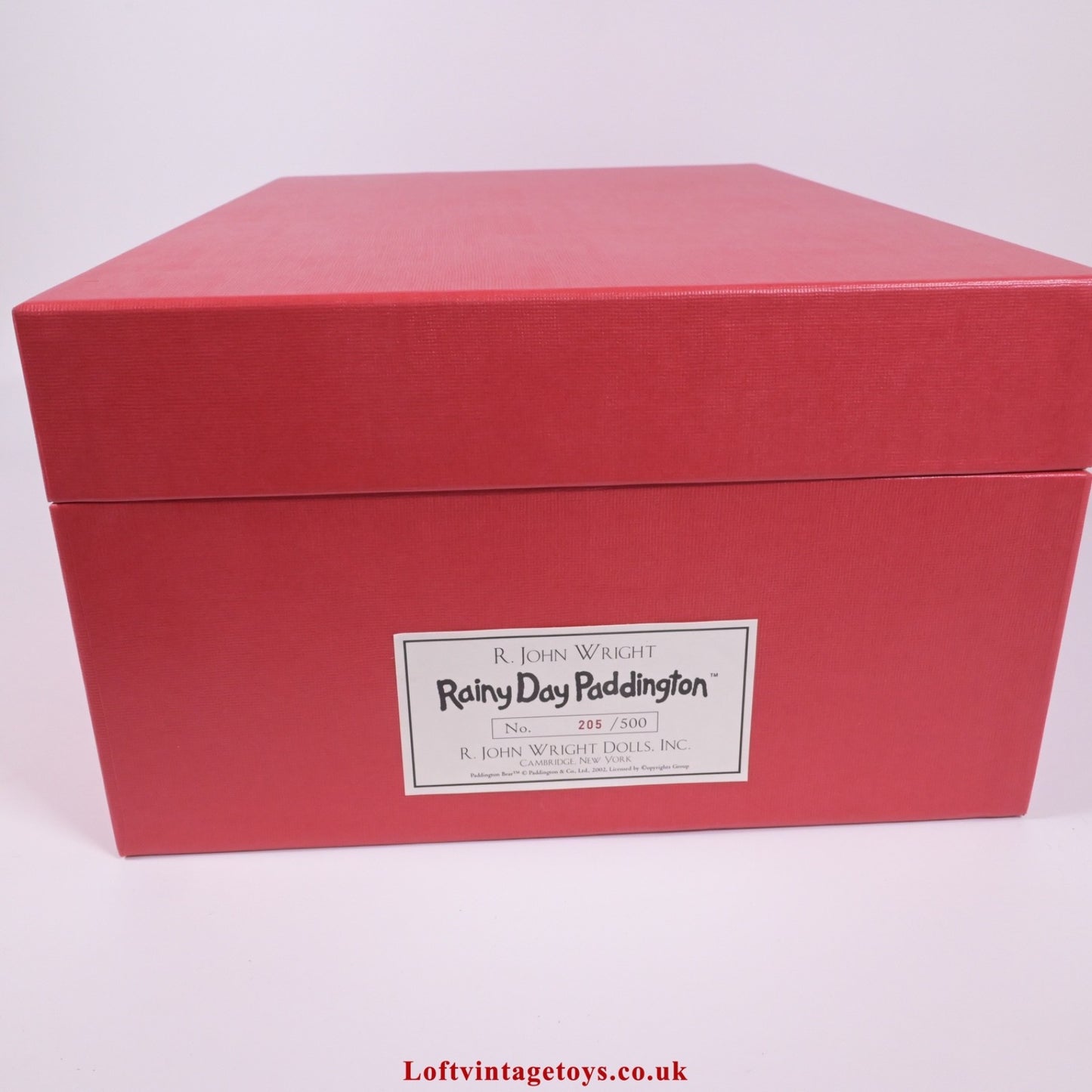 R John Wright Rainy Day Paddington Bear, Ltd Edition Of 500