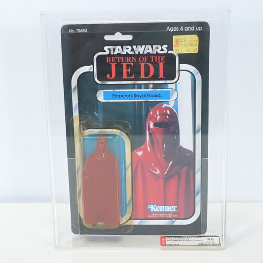 Star Wars Kenner Vintage Emperors Royal Guard AFA 80