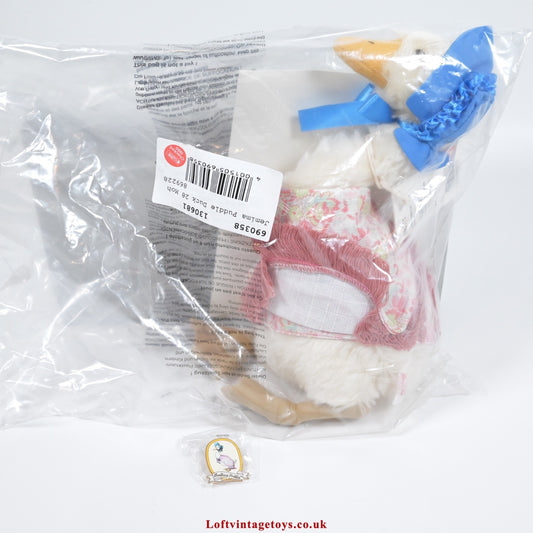 Steiff Jemima Puddle Duck from Beatrix Potter- 690358, New in Sealed Bag