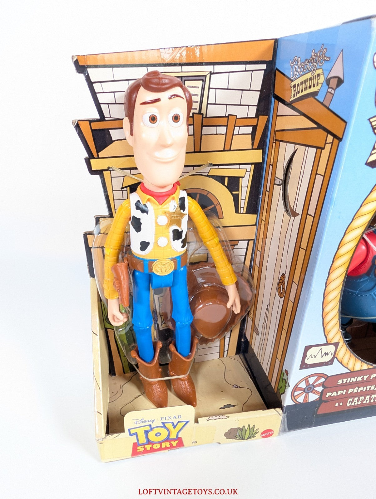 Mattel Toy Story Woody's Roundup with Stinky Pete the Prospector - Sealed