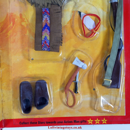 Vintage Action Man Indian Brave circa 1977 Outfit Palitoy - Sealed