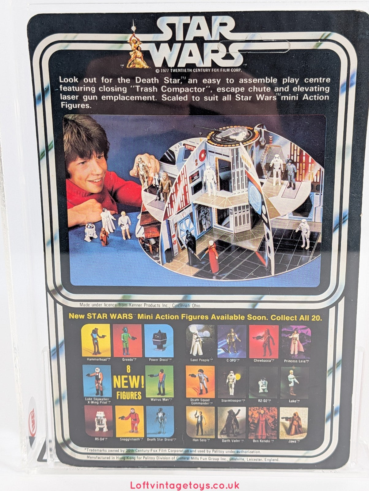 Vintage Star Wars Death Star Droid, Palitoy 20 BK - UKG 80
