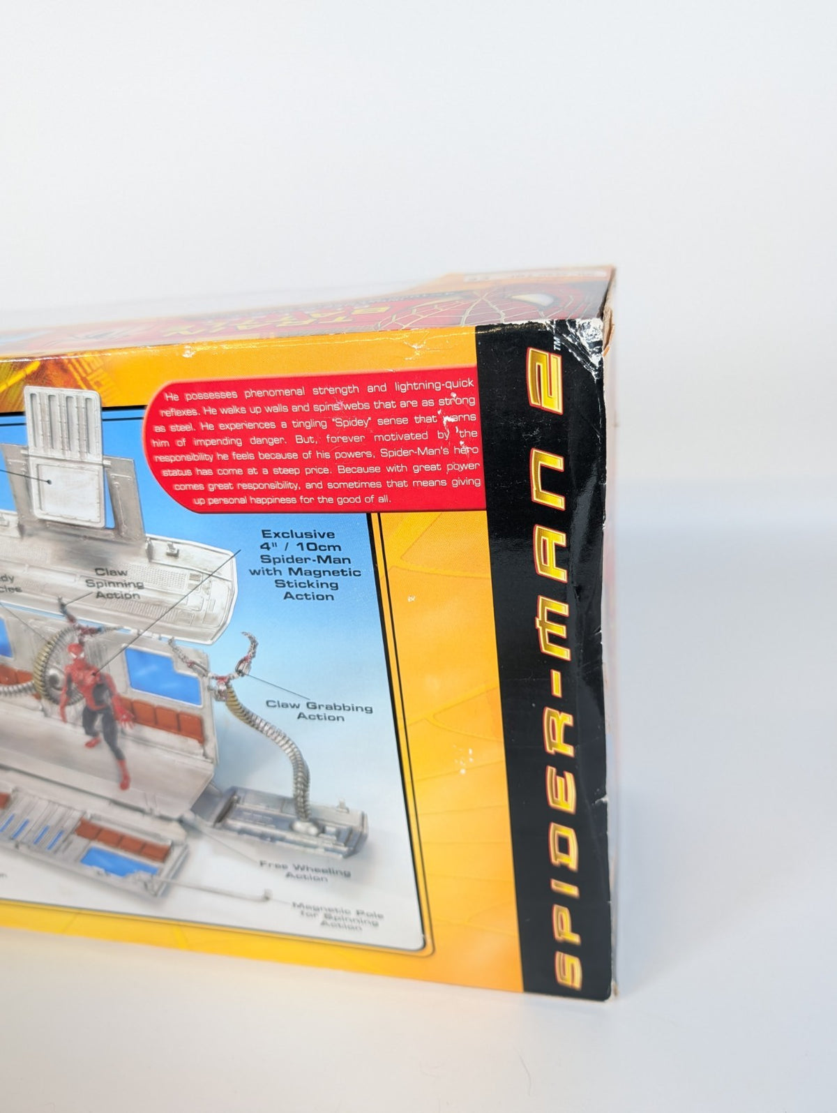 Spider-Man 2 Train Battle Playset - ToyBiz RARE & SEALED
