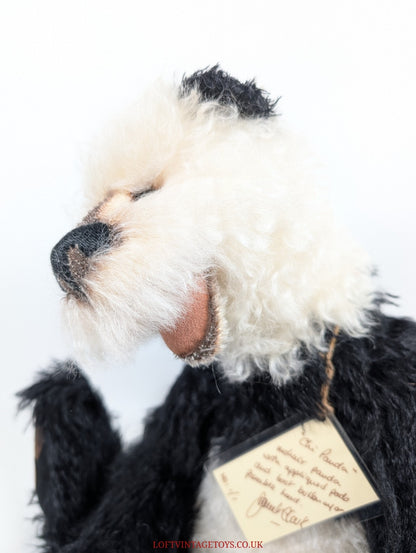Teddystyle Bear "Chi Panda"  By Janet Clarke - One of a Kind 1/1