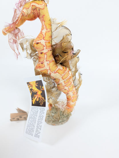 Loris Hancock "Leafy Seadragon With Pearl Collector", OOAK Ltd Ed 1/1