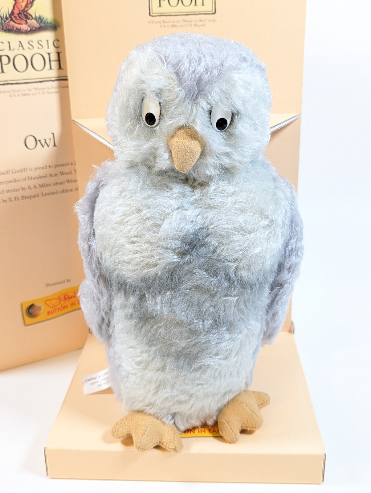 Steiff Owl from Winnie the Pooh Collection, Ltd Edition - 651793